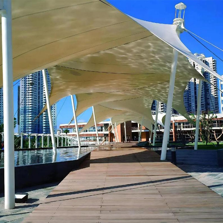 灵武县膜结构景观棚