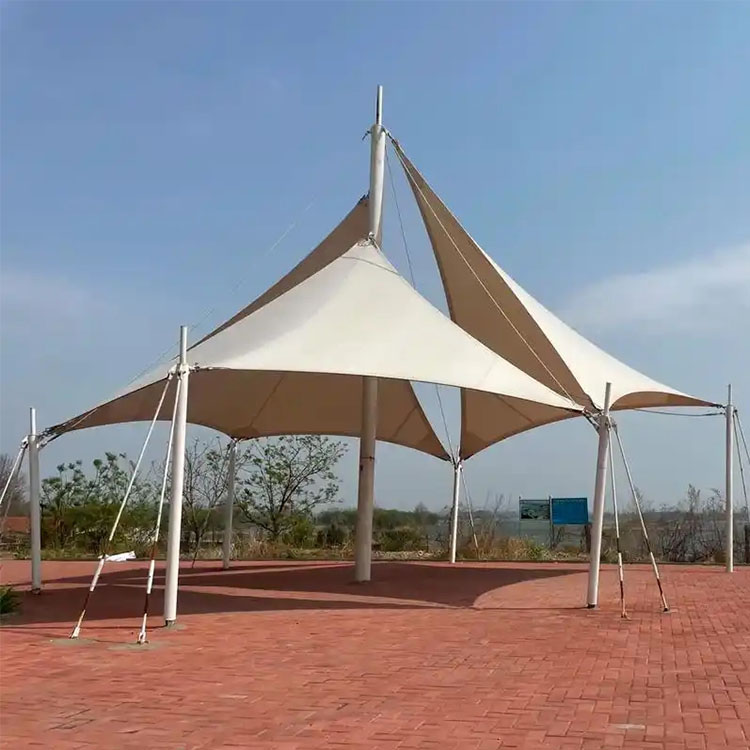 灵武县膜结构景观棚