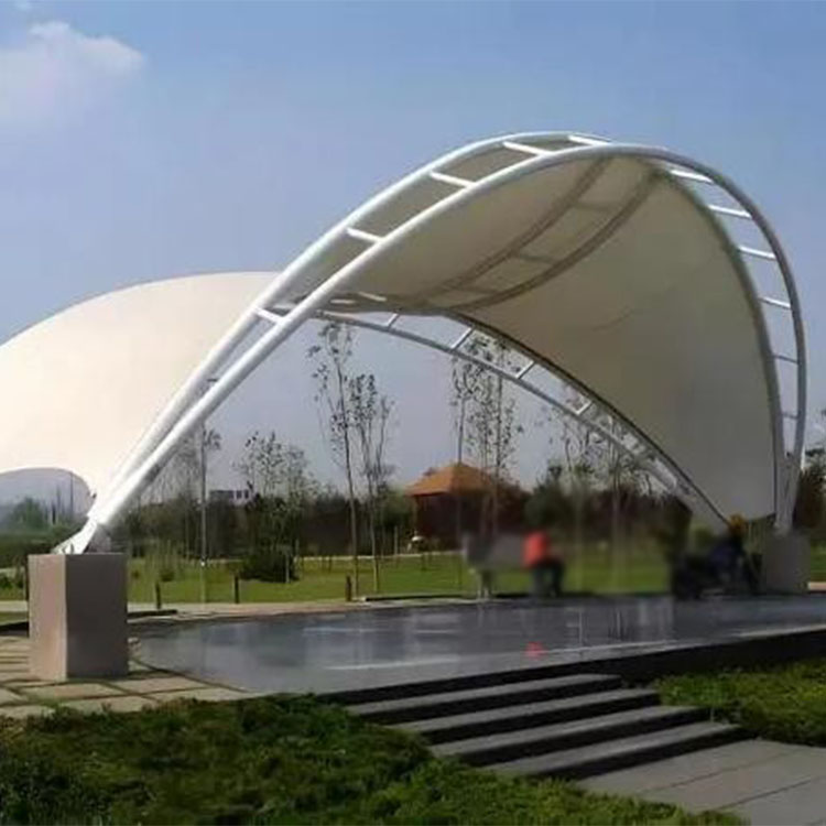 灵武县膜结构景观棚