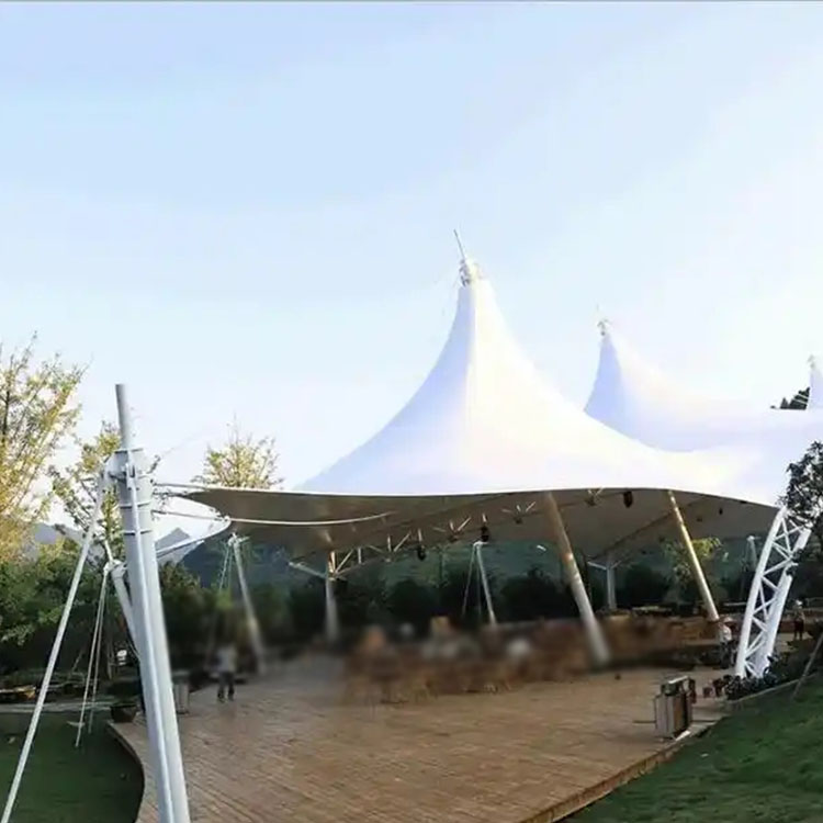 灵武县膜结构景观棚