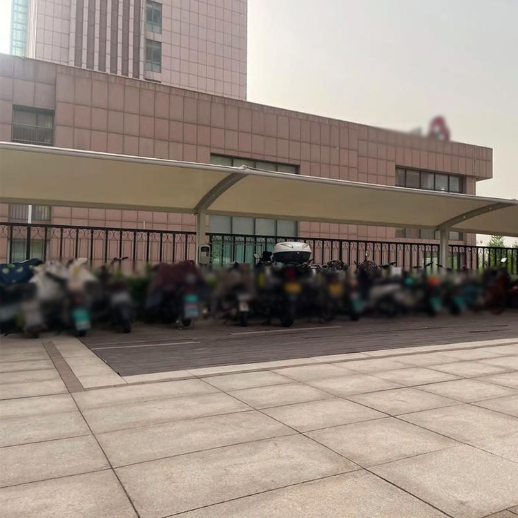 灵武县膜结构电动车棚